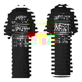 Junenth Emancipation Day Black June 19Th 1865 Women T-Shirt - Thegiftio