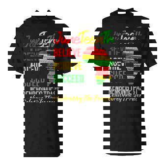 Junenth Is My Independence Day African 1865 Junenth T-Shirt | Mazezy