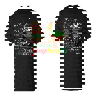 Junenth I Am The Storm Black Black History Girl T-Shirt - Monsterry
