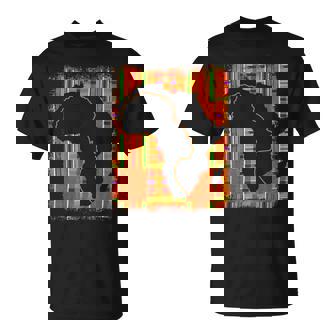 Junenth History Freedom アフリカ地図 ケンテ女王 Tシャツ - Kawaiitshirt