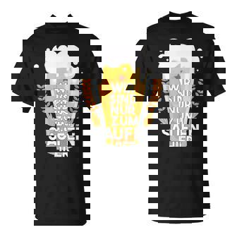 Junggesellenabschied Wirind Nur Zumaufen Hier Jga T-Shirt - Geschenkecke