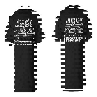 Junglist Movement ジャングルドラムとバスミュージックデザイン Tシャツ - Kawaiitshirt