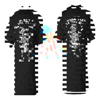 Just Here To Bang Firework Director 4Th July Women T-Shirt - Monsterry