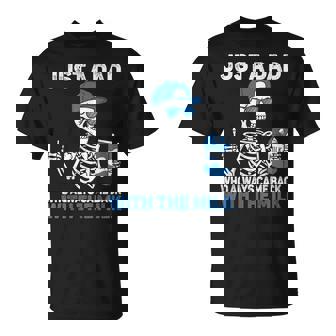 Just A Dad Who Always Came Back Father's Day For Dad T-Shirt | Mazezy