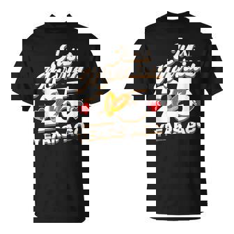 Just Married 25 Years Ago シルバーウェディング Tシャツ - Kawaiitshirt