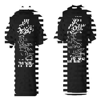 Just Resting My Eyes Sarcastic Relaxing Men T-Shirt - Thegiftio