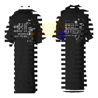 Just Tap It In Give It A Little Tappy T-Shirt | Mazezy