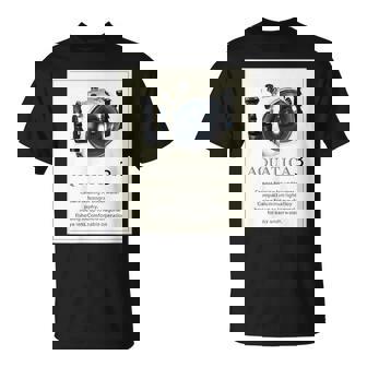 Kenko 水中カメラハウジングaquatica アクアティカ 前面プリント 80年代復刻 Tシャツ - Kawaiitshirt