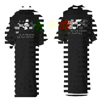 Be A Kind Human World Kindness Day Flowers T-Shirt - Thegiftio