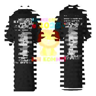 Kinder Kita 2025 Löwe Jungen Kiga Kindi Mädchen Kindergarten 2025 T-Shirt - Geschenkecke