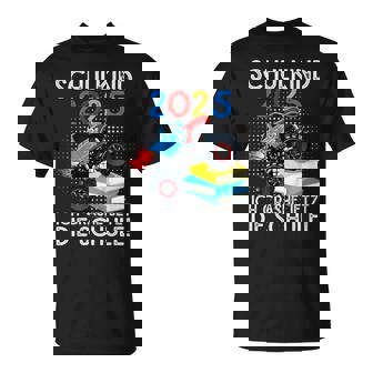 Kinder Monster Truckchulkind 2025Chultüte Einschulungchule T-Shirt - Geschenkecke