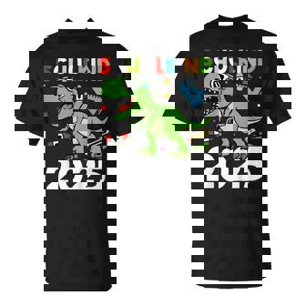Kinderchulkind 2025 Dino T-Rex Einschulung Ersterchultag T-Shirt - Geschenkecke