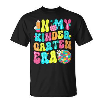 In My Kindergarten Era Groovy Back To School T-Shirt - Thegiftio UK
