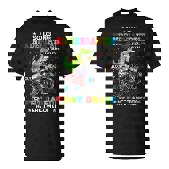 Kindergarten Graduation 2025 Boys Kindergarten Dinosaur Grad T-Shirt - Thegiftio