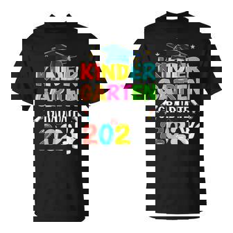 Kindergarten Graduation Class Of 2025 Graduate Boys Girls T-Shirt - Monsterry