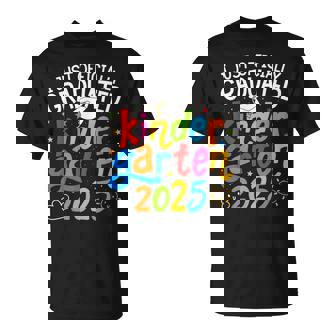 Kindergarten Graduation Officially Graduated Class Of 2025 T-Shirt - Thegiftio UK