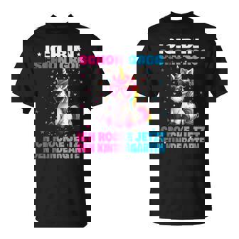 Kindergarten Kitatart Anfang Kindergartenkind 2025 Einhorn T-Shirt - Geschenkecke