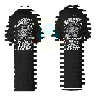 Kindergarten Level Complete Graduation 2025 Gamer Boys T-Shirt - Thegiftio UK
