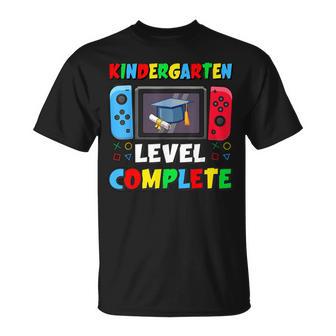 Kindergarten Level Complete Last Day Of School Video Game T-Shirt - Thegiftio UK