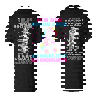 Kindergartenkind 2025 Kitatart Anfang Kindergarten Mädchen T-Shirt - Geschenkecke