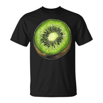 Kiwi Fruta Motivo Ilustración Kiwi Camiseta unisex - Regaloses