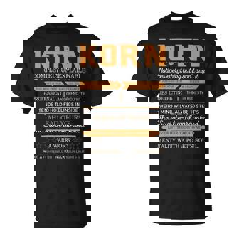 Korn Completely Unexplainable Notices Everything But Won’T Say It Name T-Shirt | Seseable UK