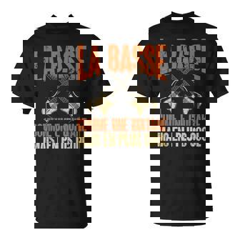La Basse Comme Une Guitare Bassist Guitare Basse Musique T-Shirt - Cadeauxyz