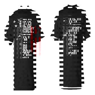 Laegunda Enmienda Es Mi Permiso De Armas Derechos Divertidos De Armas De Ee Uu Camiseta unisex - Regaloses