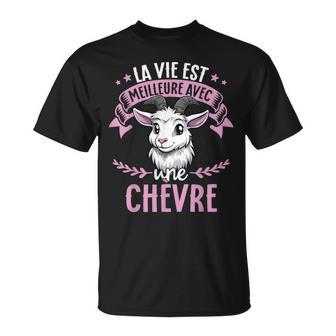 Laie Est Meilleure Avec Une Chèvre -Weet Goat T-Shirt - Cadeauxyz