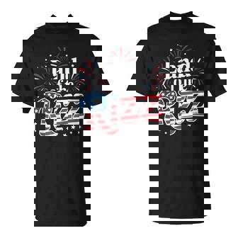 Land Of The Rizz Patriotic Day 4Th Of July Us Flag T-Shirt | Mazezy
