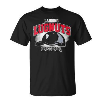 Lansing Lugnuts Vintage Capnation T-Shirt - Thegiftio UK