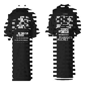 Lee Massachusetts Ma ビンテージ スポーツ 確立されたデザイン Tシャツ - Kawaiitshirt