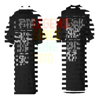 Legend 1970 55Th Birthday For 55 Year Old T-Shirt | Mazezy
