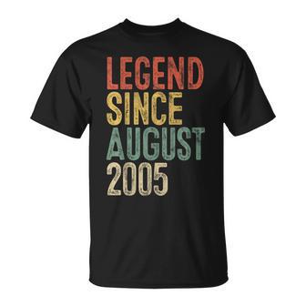 Legend 2005 20Th Birthday For 20 Year Old T-Shirt - Thegiftio UK
