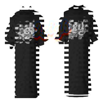 Leigh 名前入りシャツ カスタムレタリング 70年代 Tシャツ - Kawaiitshirt