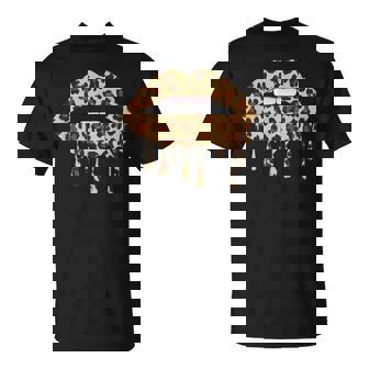 Leo Bouche Lèvres Cadeau De Motif Léopard Look Leo T-Shirt - Cadeauxyz