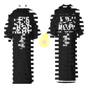 Let's Go アボカドユーモアジョーク ユニセックス アボカド中毒者 Tシャツ - Kawaiitshirt