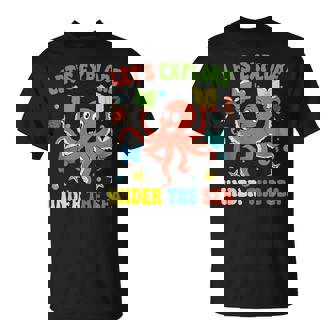 Let's Explore Under The Sea Back To School Student Teacher T-Shirt - Thegiftio