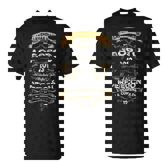 Leyendas Agosto 2013 Hombre 12 Años Cumpleaños Camiseta unisex - Regaloses