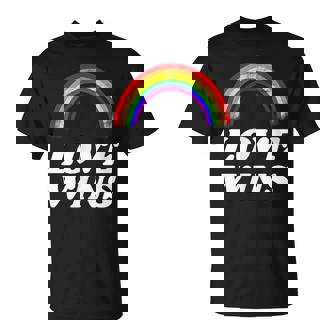 Lgbt フラッグ プライド ポケット レインボー Love Wins パーティー レインボー Tシャツ - Kawaiitshirt