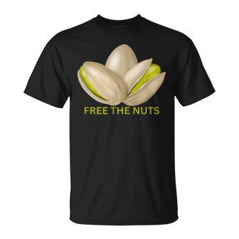 Libera A Los Frutosecos Divertidos Amantes Del Pistacho Camiseta unisex - Regaloses