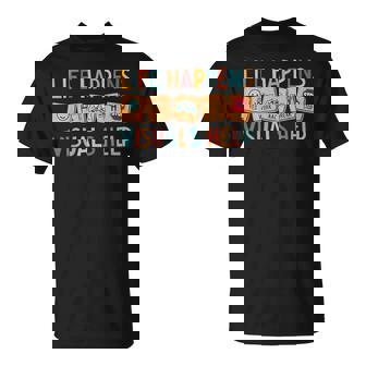 Life Happens Visuals Help Special Education Teacher Aide T-Shirt - Monsterry