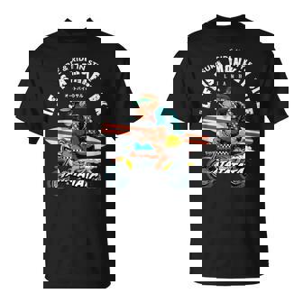 Life Is A Monkey バイク サーフィン 猿版 Tシャツ - Kawaiitshirt