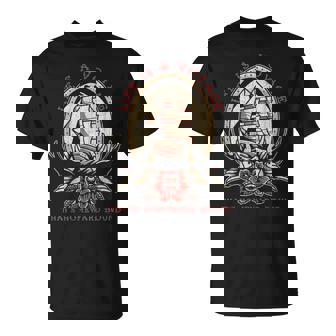 Life Is Aoyage オールドスクール セーリング船 タトゥーデザイン Tシャツ - Kawaiitshirt