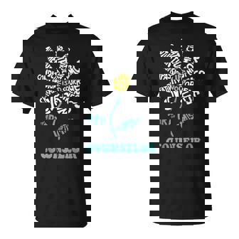 Life-Is Good Counselor ユーモア 勇気 開放性 楽しい 愛 Tシャツ - Kawaiitshirt