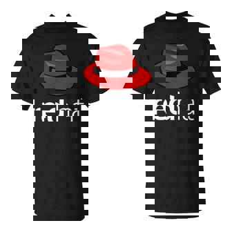 Linuxレッドハット愛好家tシャツペンギンタックスオープンソースos Tシャツ - Kawaiitshirt