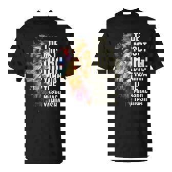 Lion Christian Religious Jesus Yeshua Faith Jewish Yahweh The Most High Yahuah The Mashiach Yahusha T-Shirt - Thegiftio