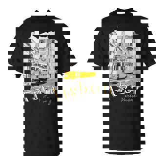 Lisbonne Portugal Tramouvenirs Portugais Lisboa Lisbonne City T-Shirt - Cadeauxyz