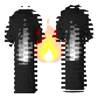 Lit Fire Flame ホットバーニングビーチパーティー Tシャツ - Kawaiitshirt