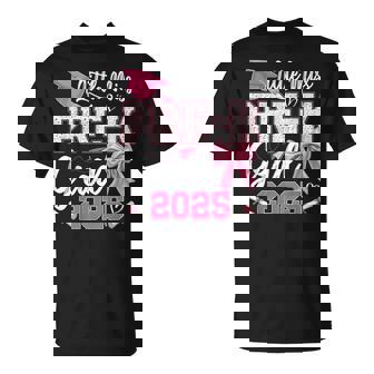 Little Miss Pre-K Grad 2025 Coquette Preschool Graduation T-Shirt | Mazezy
